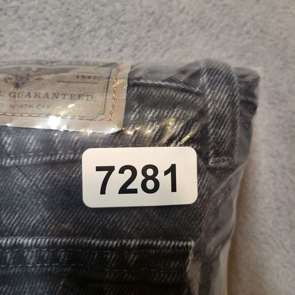 Wrangler Jeans Mens 38x31 Black Relaxed Fit Denim Straight Leg Distressed - Picture 8 of 8